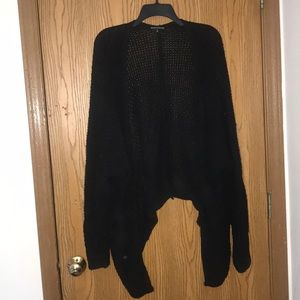 Black Knit Cardigan